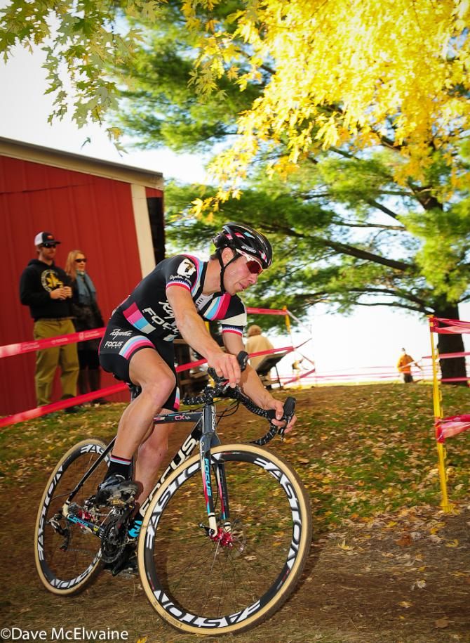 Jeremy Powers (Rapha Focus) seemed unable to break away as he did often in the early season