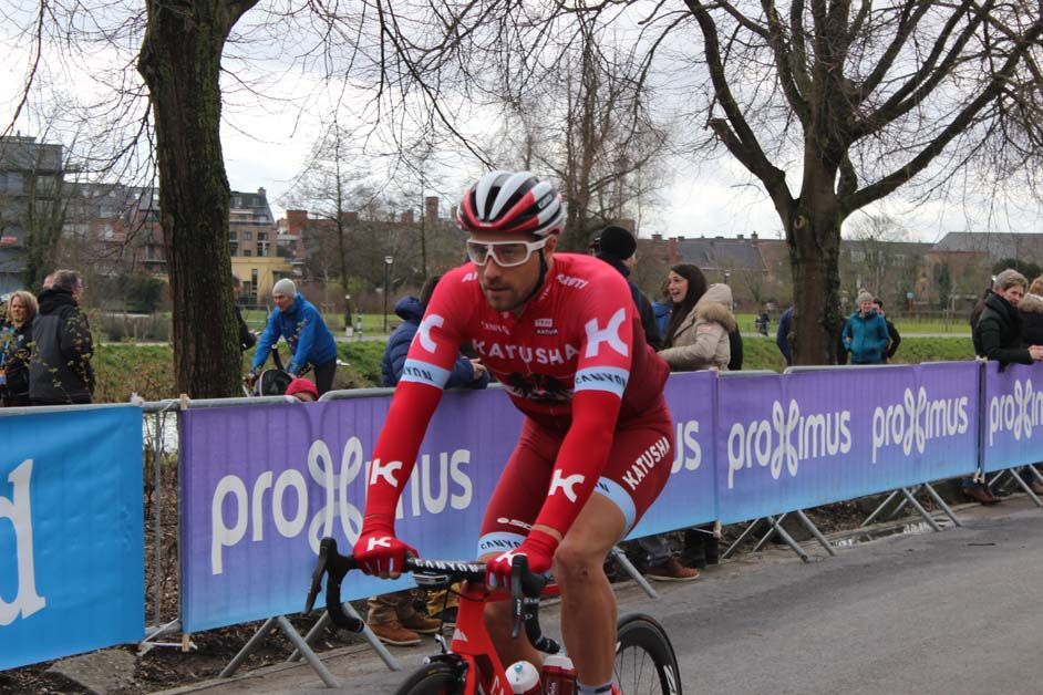 Marco Haller rides to sign on