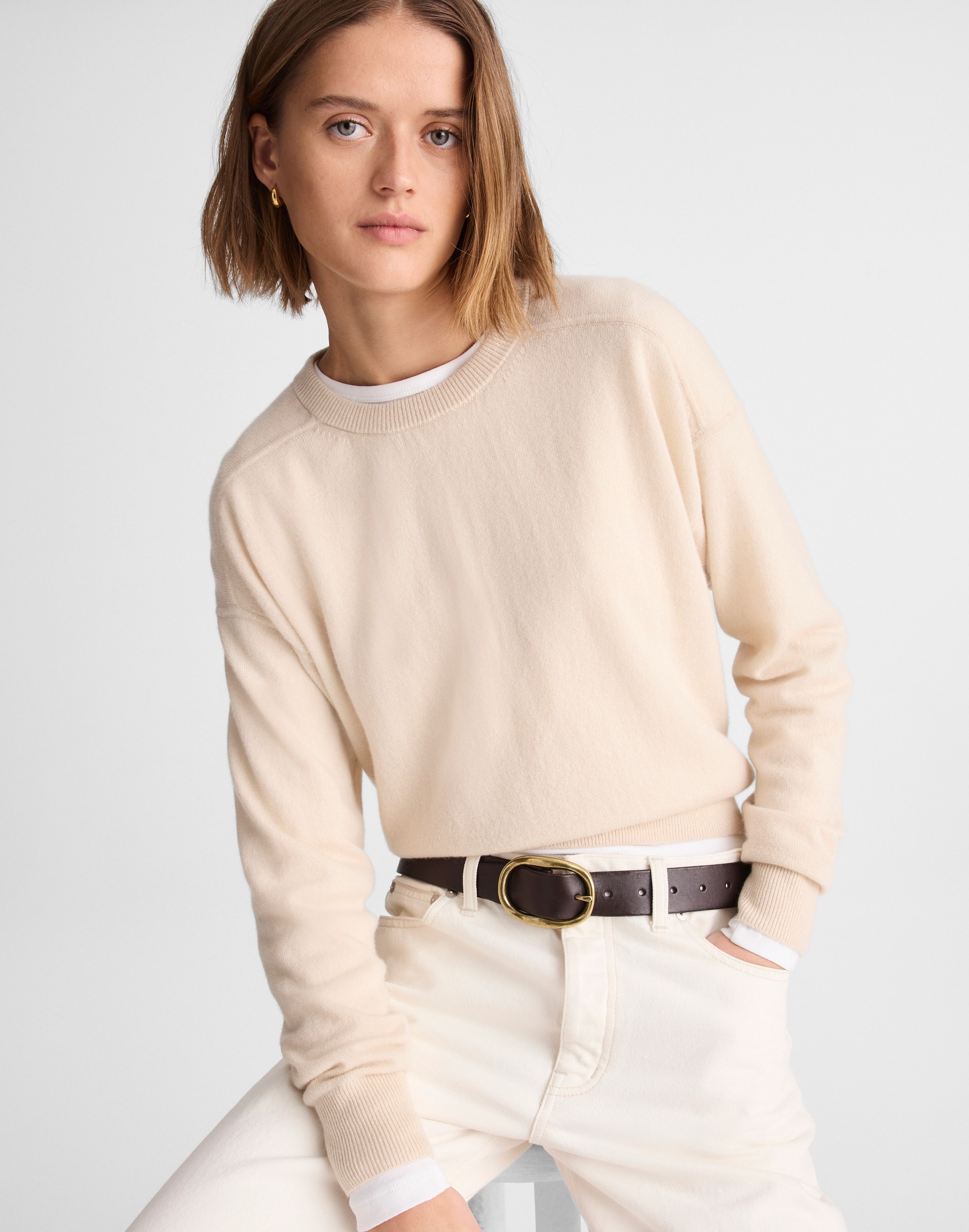 Crewneck Sweater in Cashmere