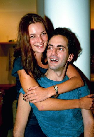 Kate Moss and Marc Jacobs