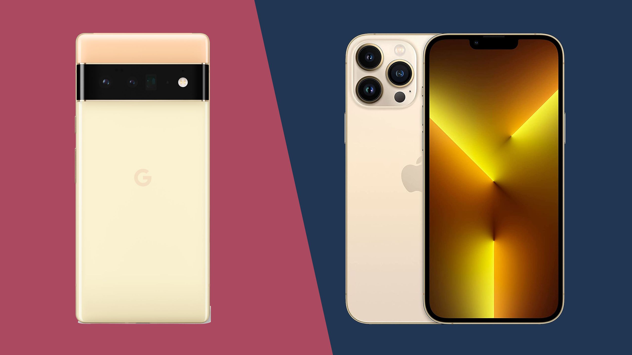 google pixel 6 pro versus iphone 13 pro max