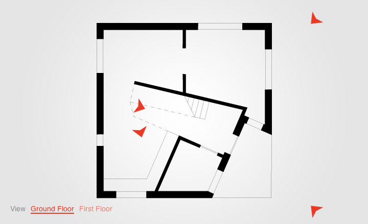 Interactive tour of Happycheap House