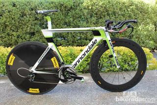 Vincenzo Nibali's Cannondale Slice RS