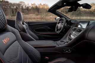Aston Martin DBS Superleggera interior