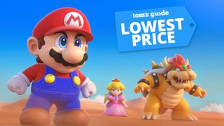 Super Mario RPG screenshot with a Tom's Guide deal tag