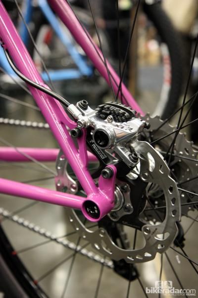 Soulcraft is now offering thru-axle rear dropouts on custom frames.