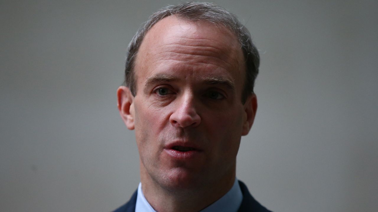 Dominic Raab, foreign secretary