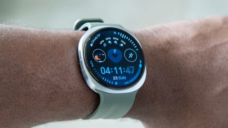 The Galaxy Watch 9 on a wrist