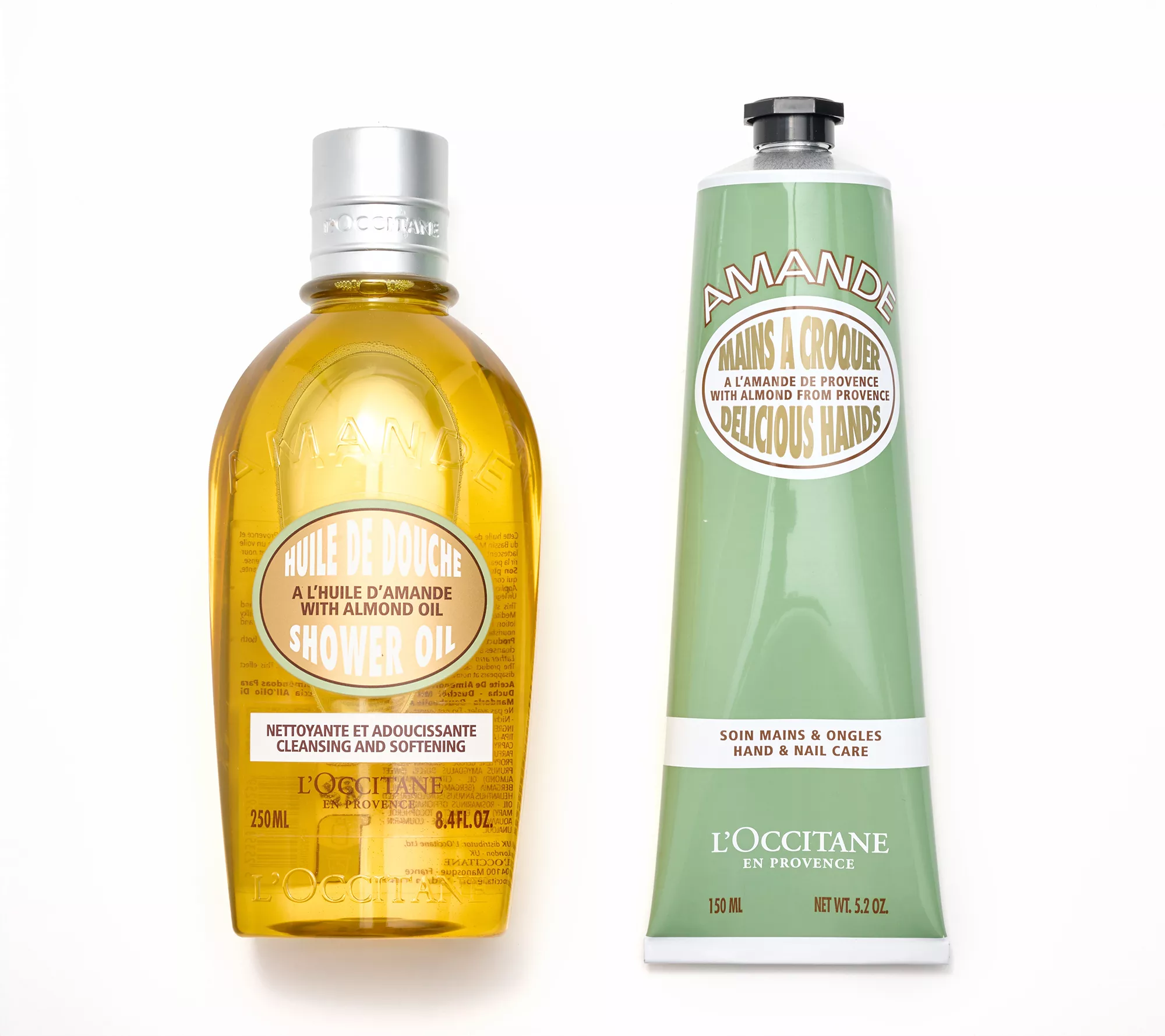L&#039;occitane Moisturizing Almond Set W/ Shower Oil &amp;amp; Hand Cream