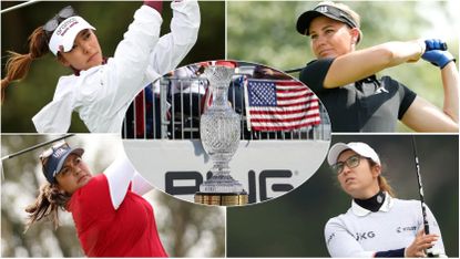 Images of the Solheim Cup, Alison Lee, Ryann O'Toole, Lizette Salas, Marina Alex