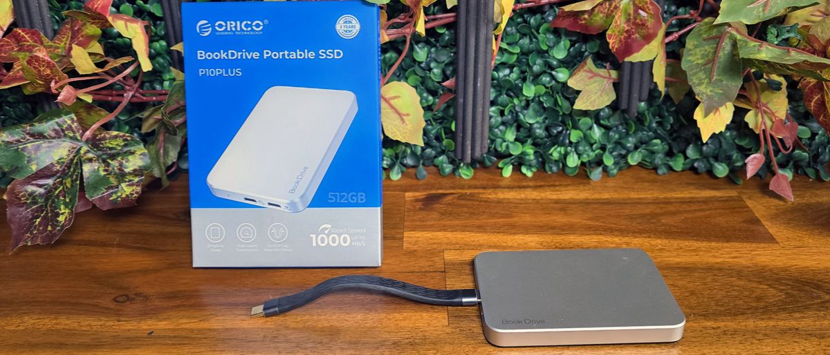 Orico BookDrive P10Plus (512GB) review: Magnetic back and 100W passthrough charging