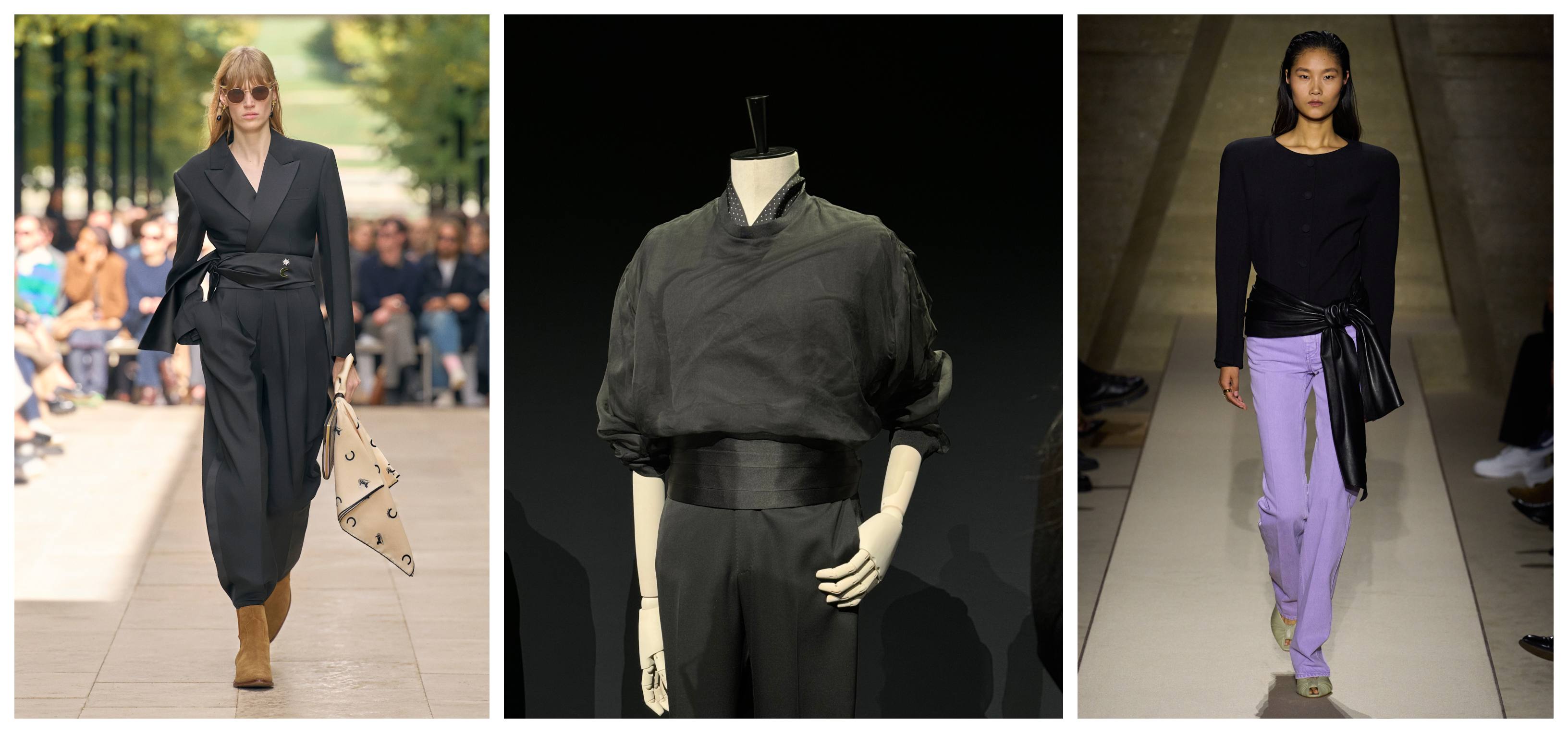 models at celine, tom ford, and chloe