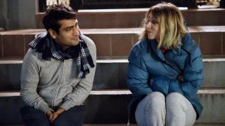 Kumail Nanjiani and Zoe Kazan in The Big Sick