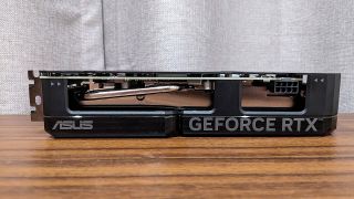 Asus Dual GeForce RTX 4060 Ti SSD side view
