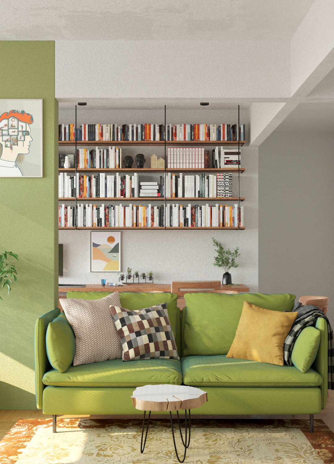 At-home library