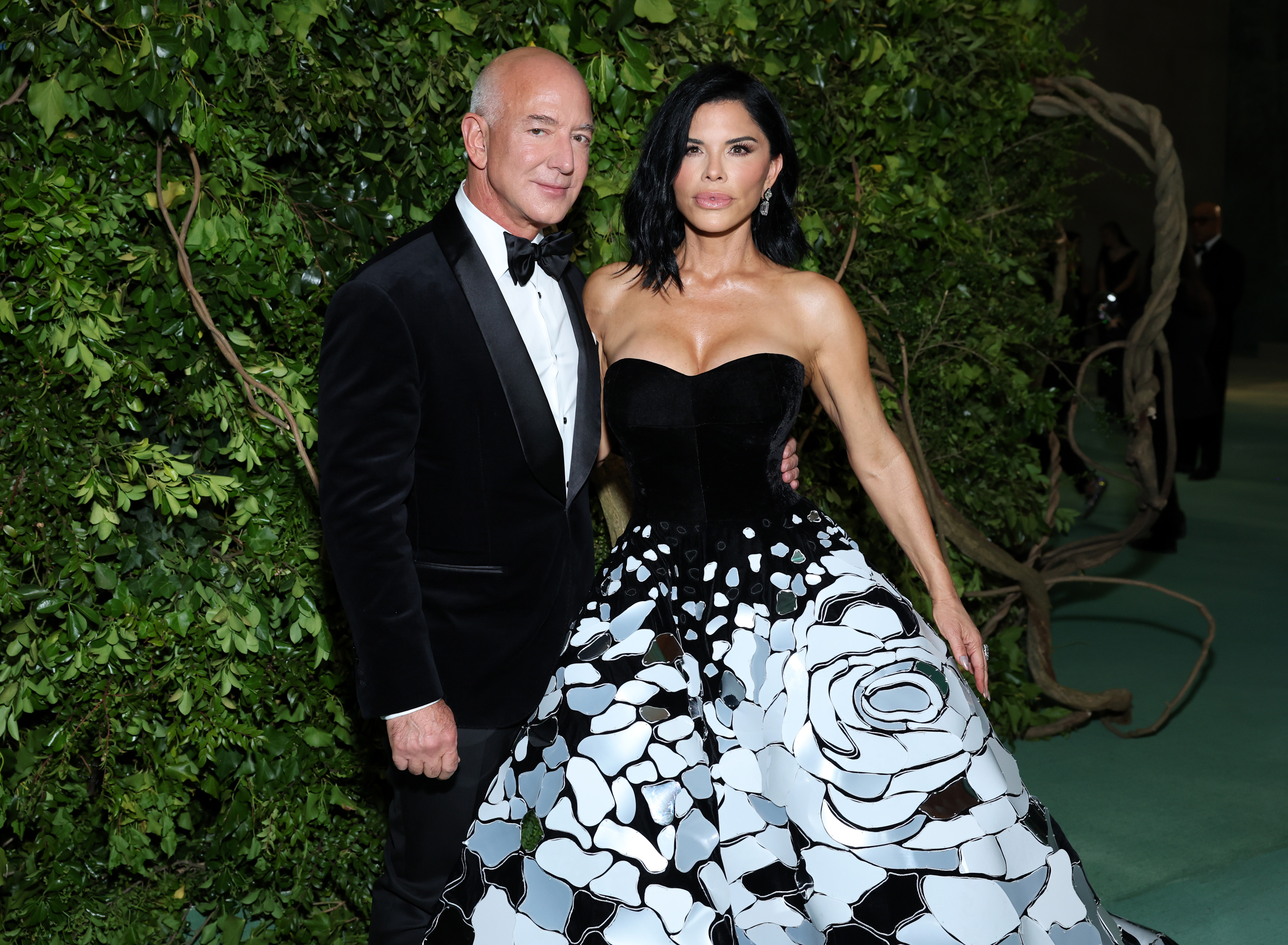 Jeff Bezos and Lauren Sanchez at the 2024 Met Gala