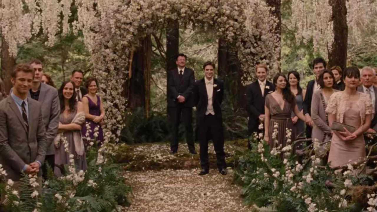 The wedding in Breaking Dawn Part 1.
