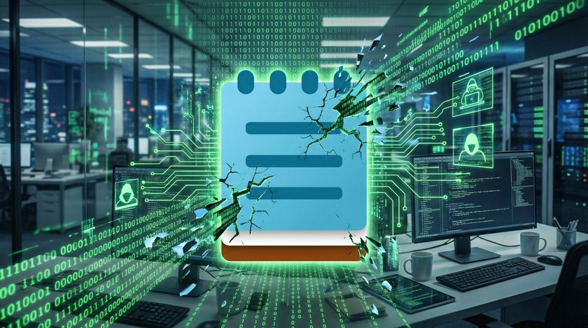 Notepad vulnerability