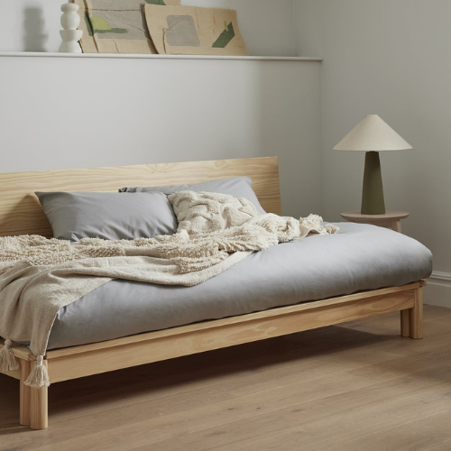 Habitat Akio Guest Bed With 2 Mattresses - Natural