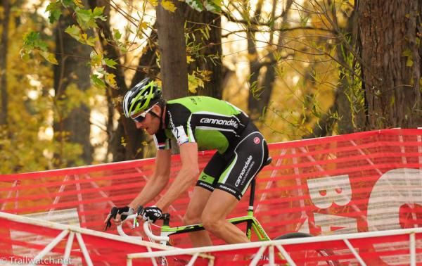 Ryan Trebon (Cannondale) riding the sand