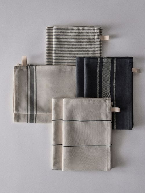 8 Pack Natural Tea Towels