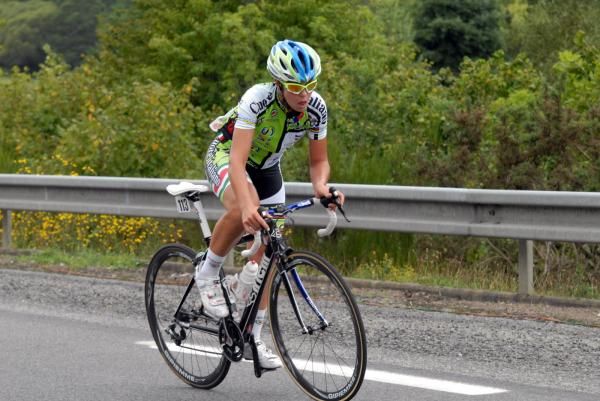 Marta Bastianelli tries to go clear at the GP de Plouay-Bretagne