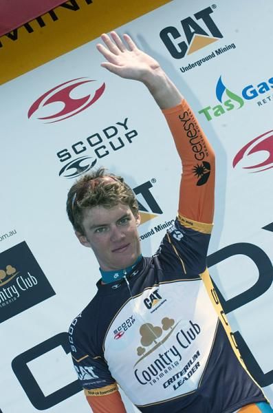Ben Grenda (Genesys Wealth Advisers) remains in the Country Club Criterium Championship lead after stage eight.