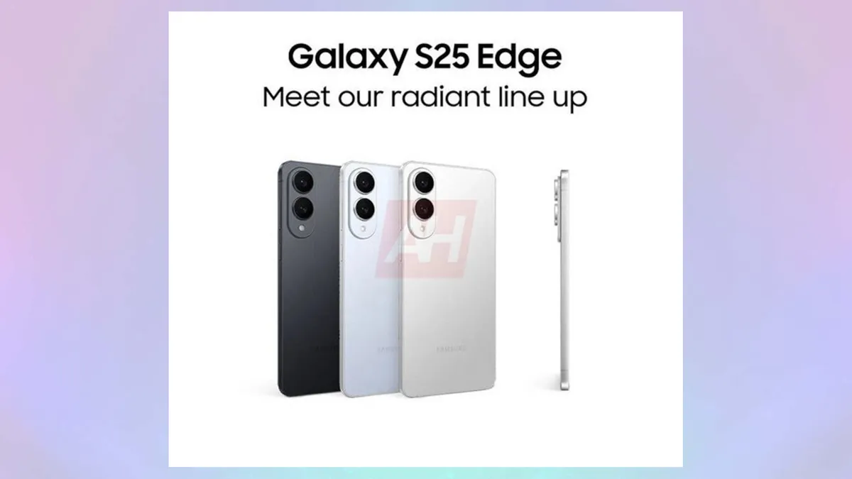 Samsung Galaxy S25 Edge Colors