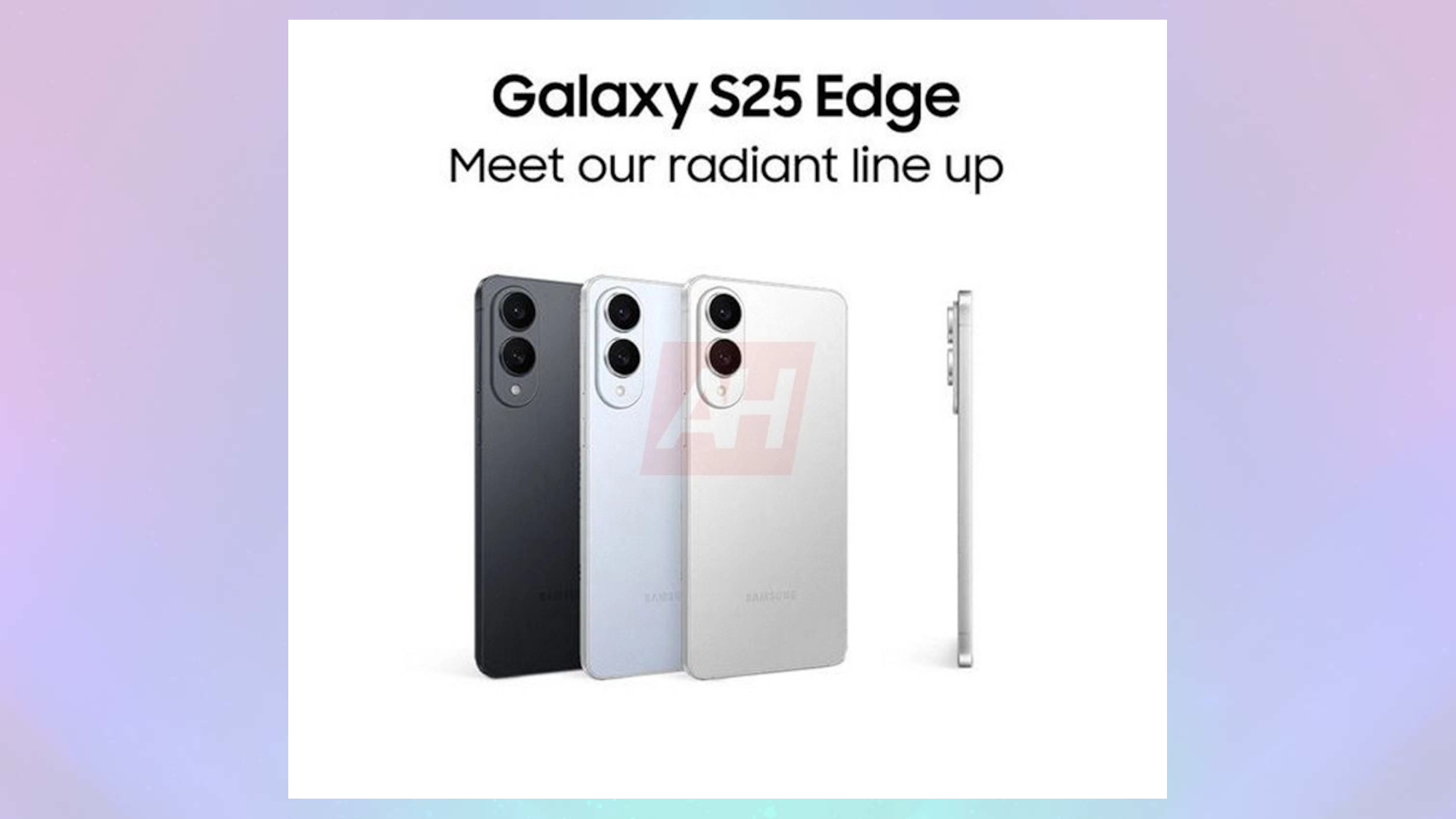 S25 Edge color options: Titanium Icyblue, Titanium Silver, and Titanium Jetblack