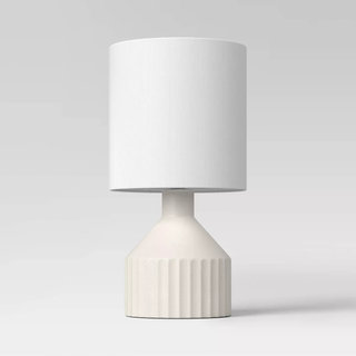 ceramic mini white table lamp