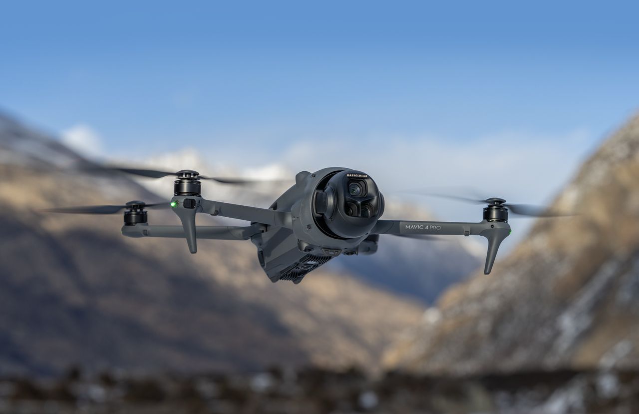DJI Mavic 4 Pro in flight