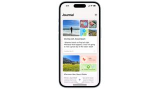 iOS 17 Application Journal