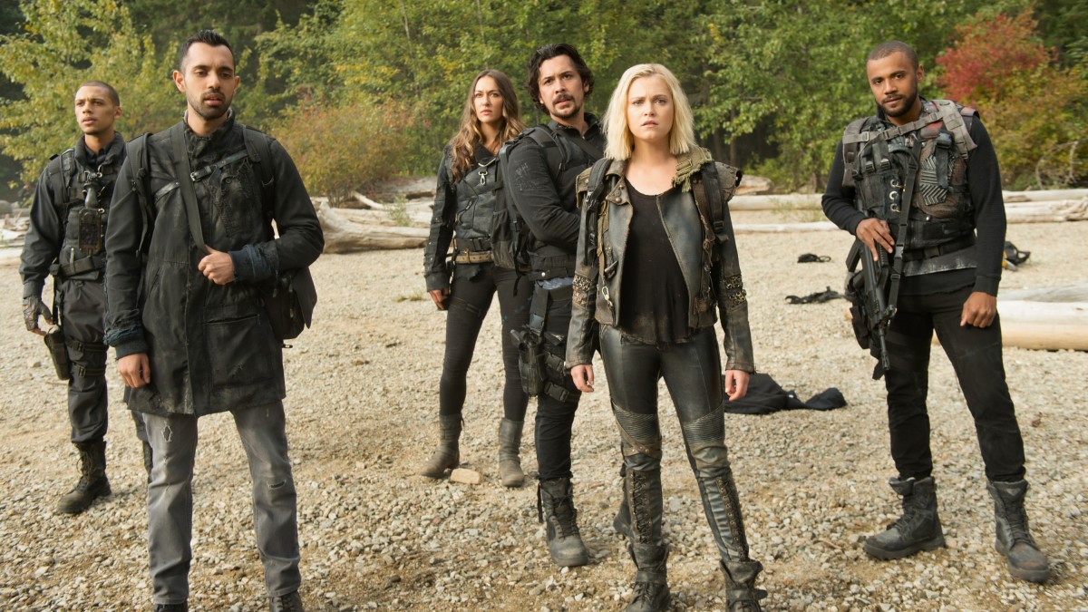 Screenshot from the TV show The 100