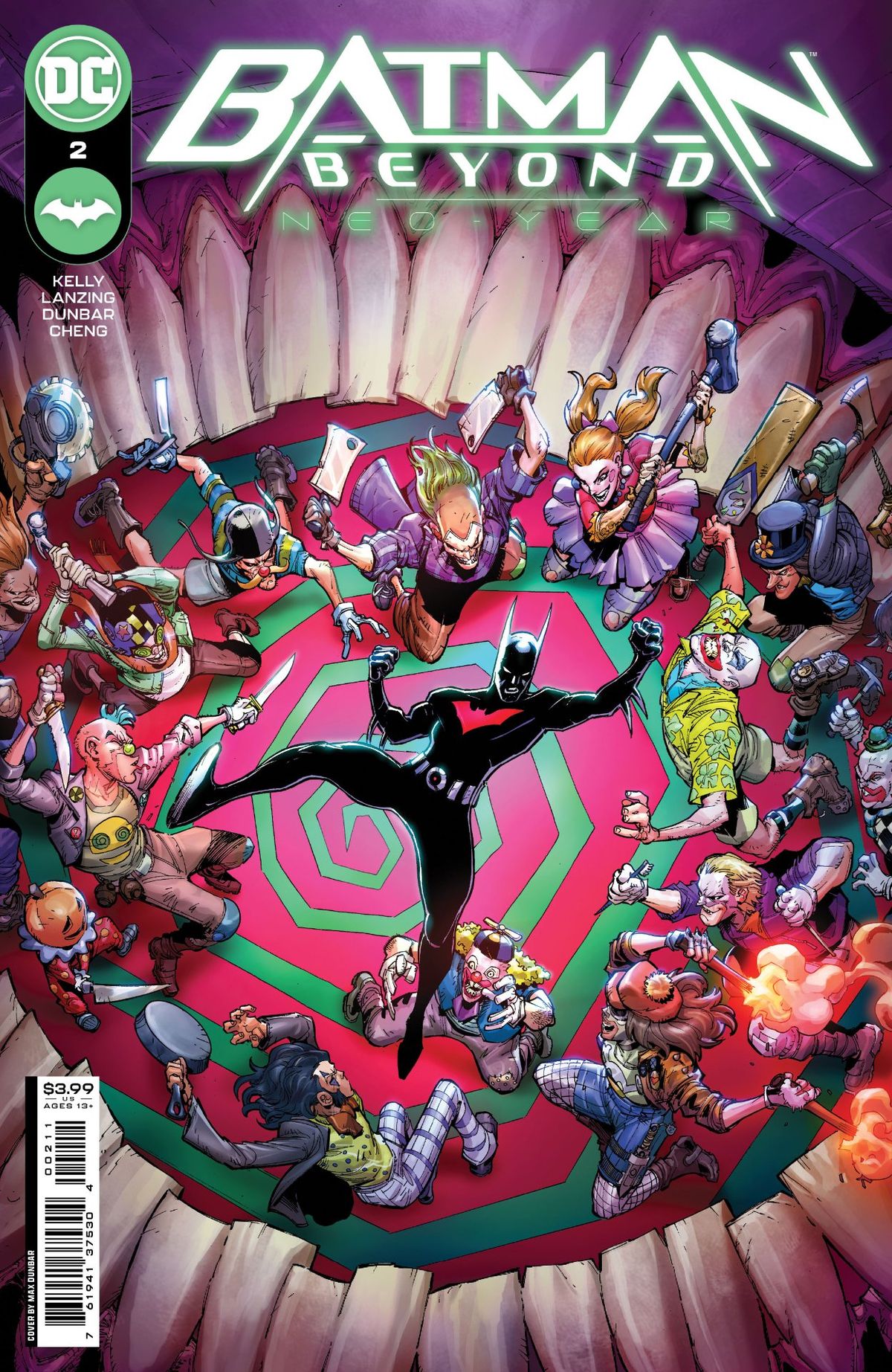 Batman Beyond: Neo Year covers