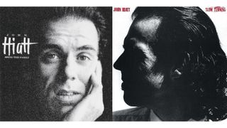 John Hiatt 'Bring the Family' and 'Slow Turning' album artwork