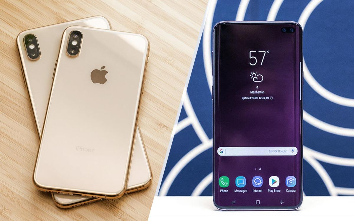 Что лучше iphone x или samsung s10 plus