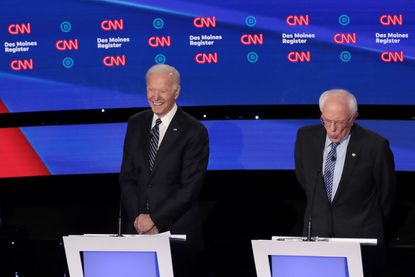 Joe Biden and Bernie Sanders.