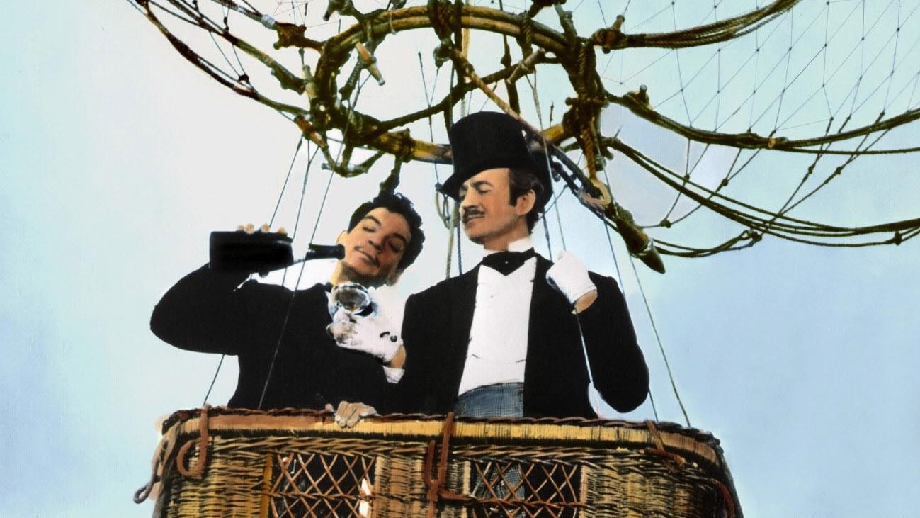 Cantinflas and David Niven in Around the World in 80 Days