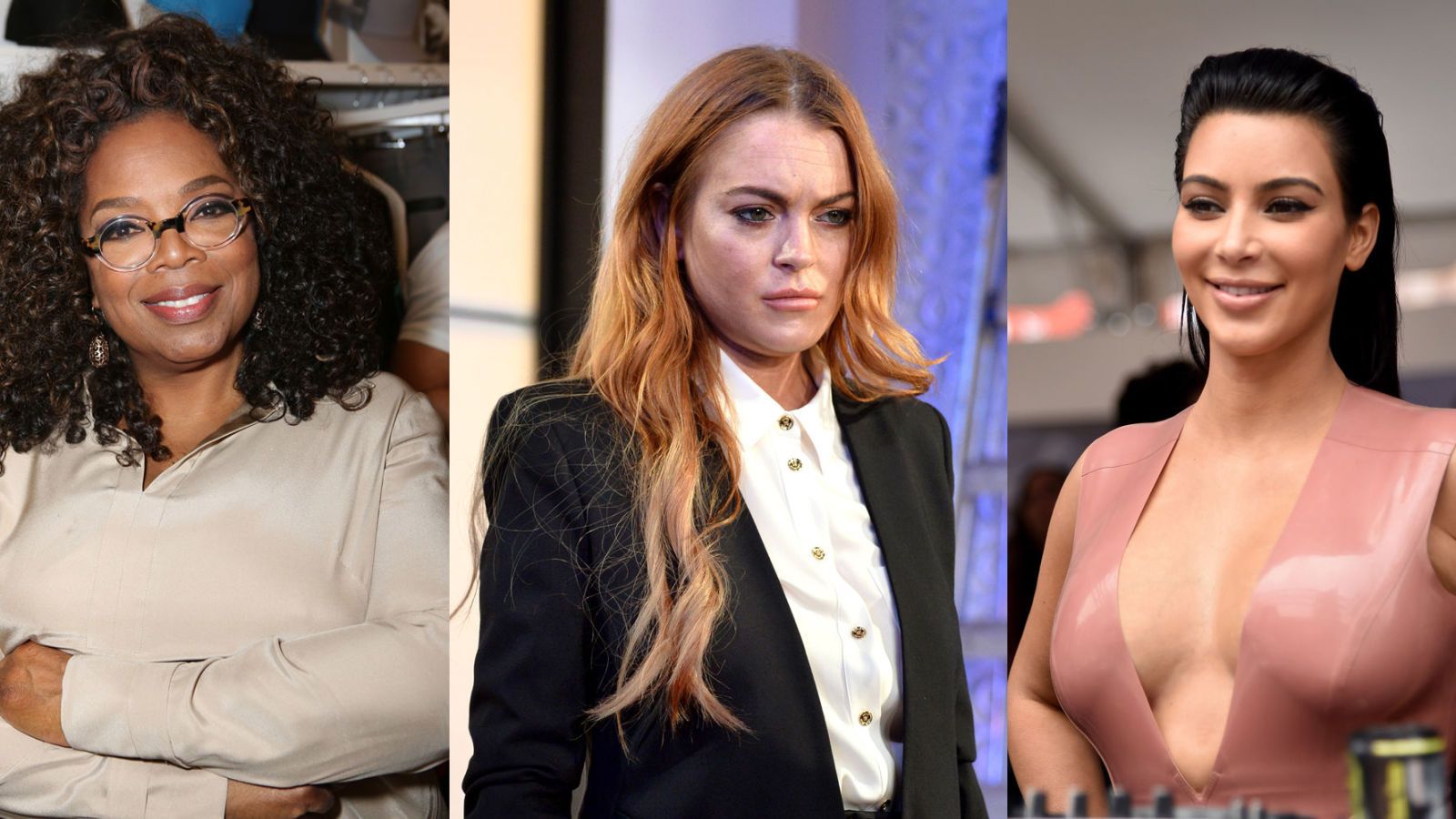Oprah Defends Kardashians Against Rebel Wilson Oprah Lindsay Lohan Marie Claire