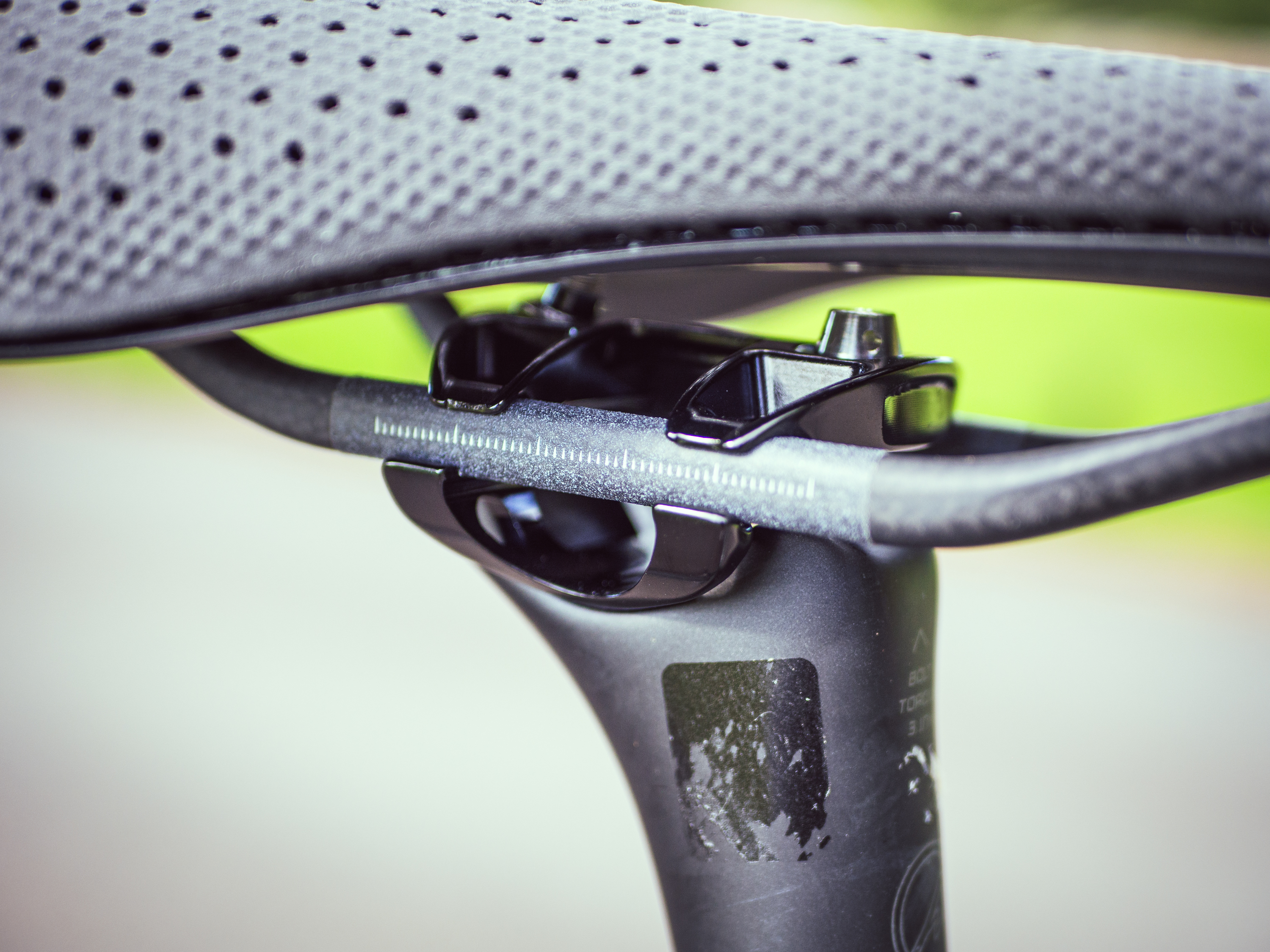 Close ups of the Specialized S-Works Aethos 2