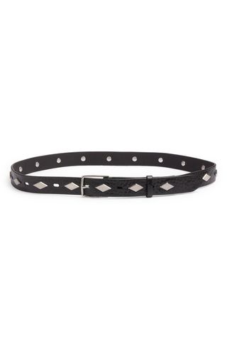 Colin Studded Leather Belt