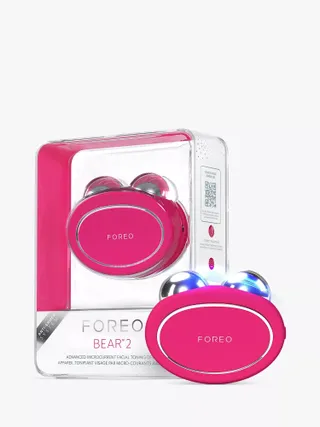 Foreo Bear™ 2 Advanced Microcurrent Full-Facial Toning Device, Fuchsia