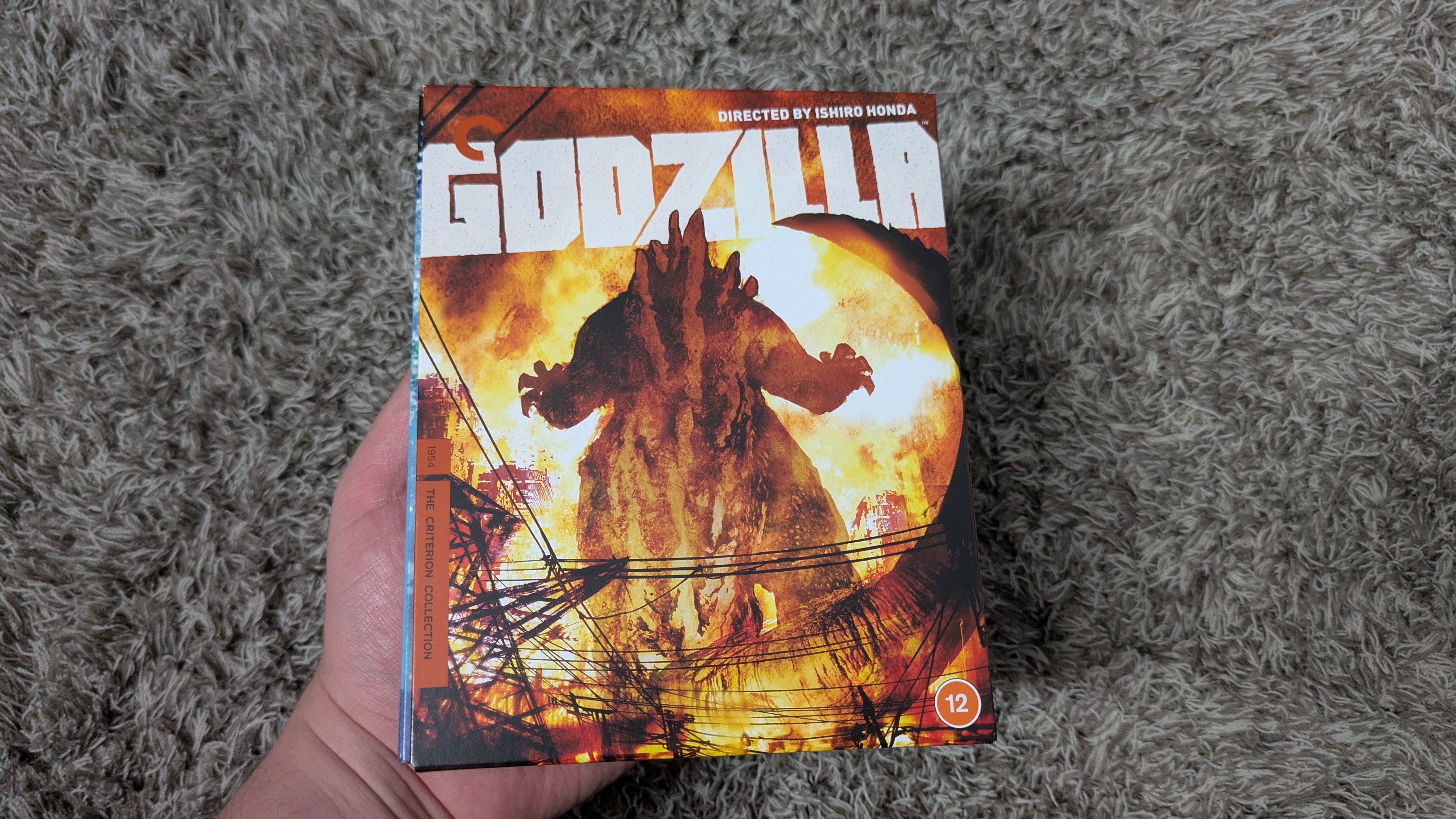 Godzilla (1954) 4K Blu-ray front cover