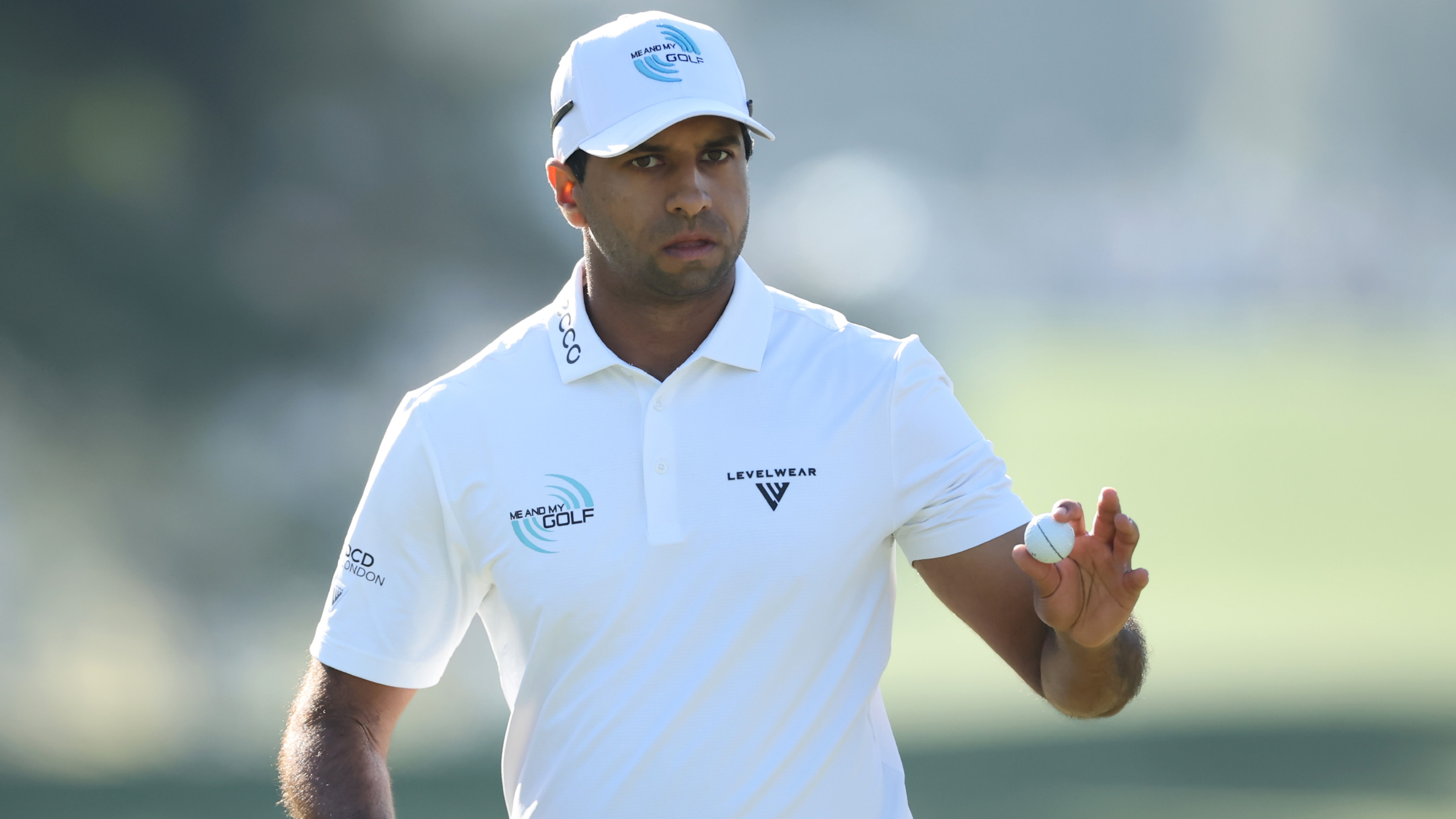 Aaron Rai at The Masters