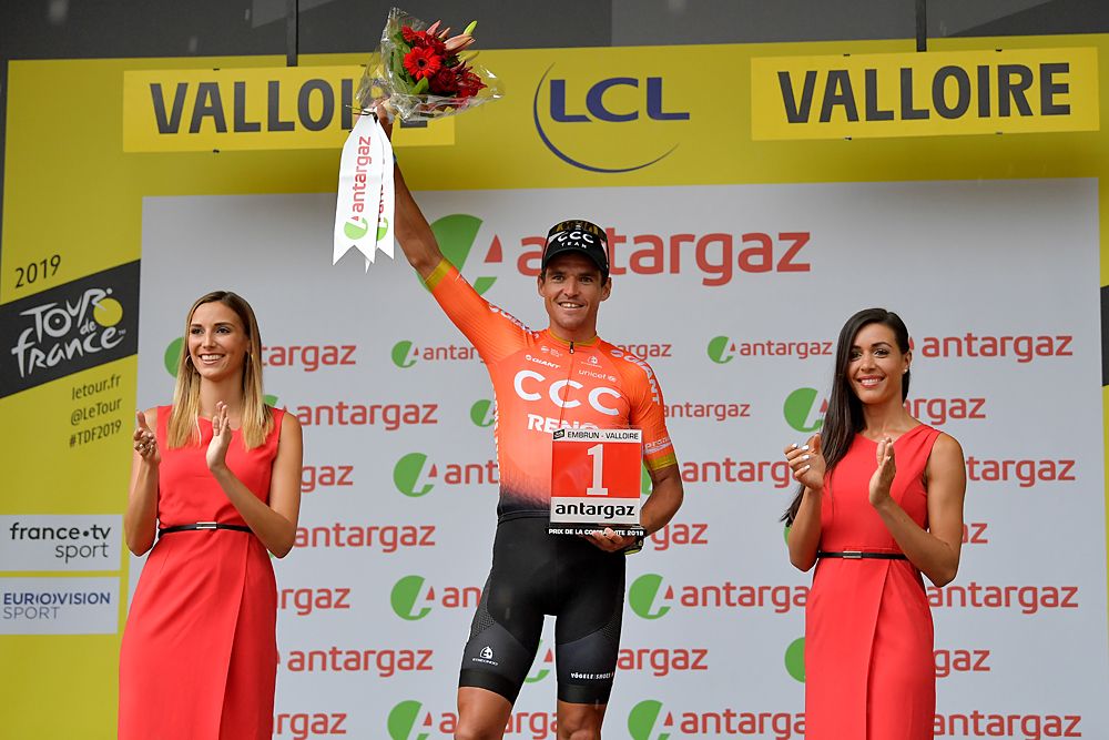 Greg Van Avermaet (CCC) earns combativity award after stage 18
