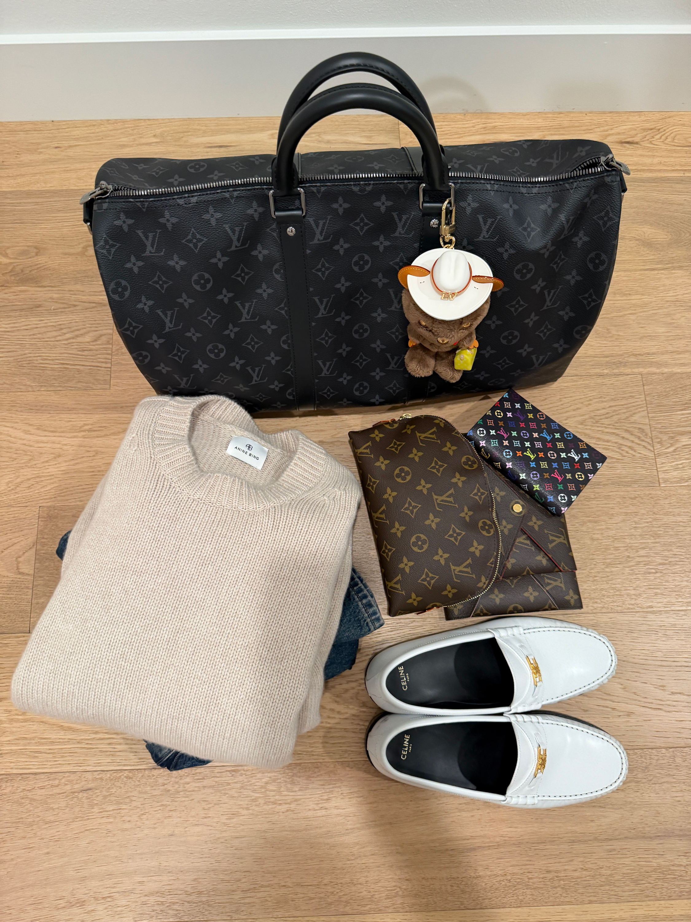 Louis Vuitton duffle bag