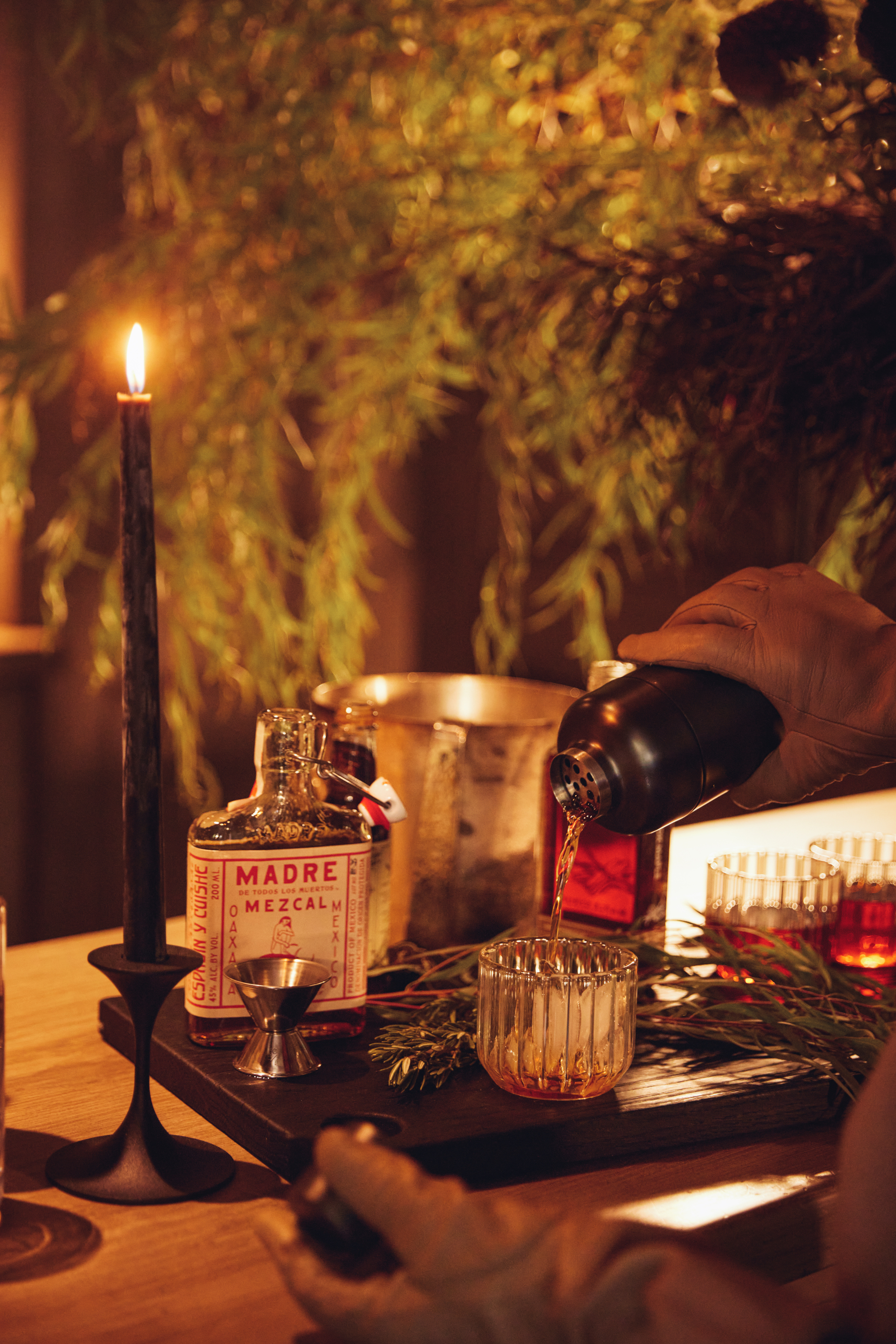 Christmas cocktail recipe by Kelly Wearstler
