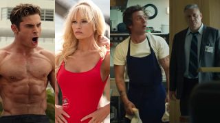 Zac Efron in Baywatch; Lily James on Pam & Tommy; Jeremy Allen White on The Bear; Holt McCallany on Mindhunter
