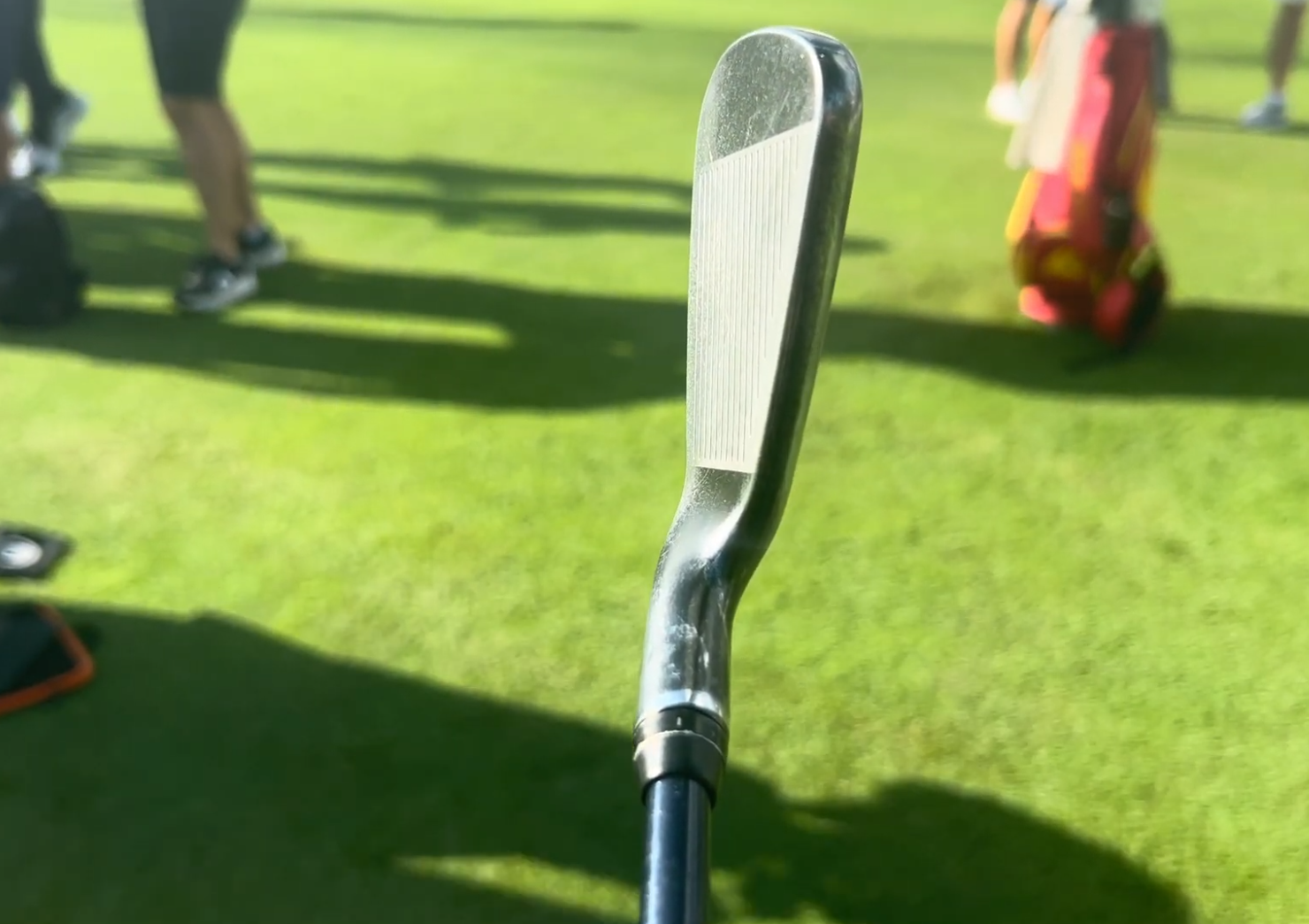 A close up of David Puig's utility iron