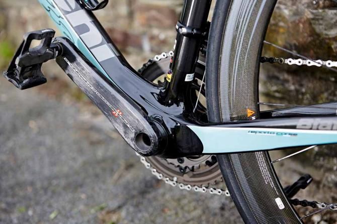 Marcel appreciated the BB386 bottom bracket for both its rigidity and its looks